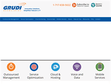 Tablet Screenshot of grudiassociates.com